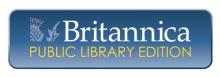 Britannica Public Library encyclopedia logo