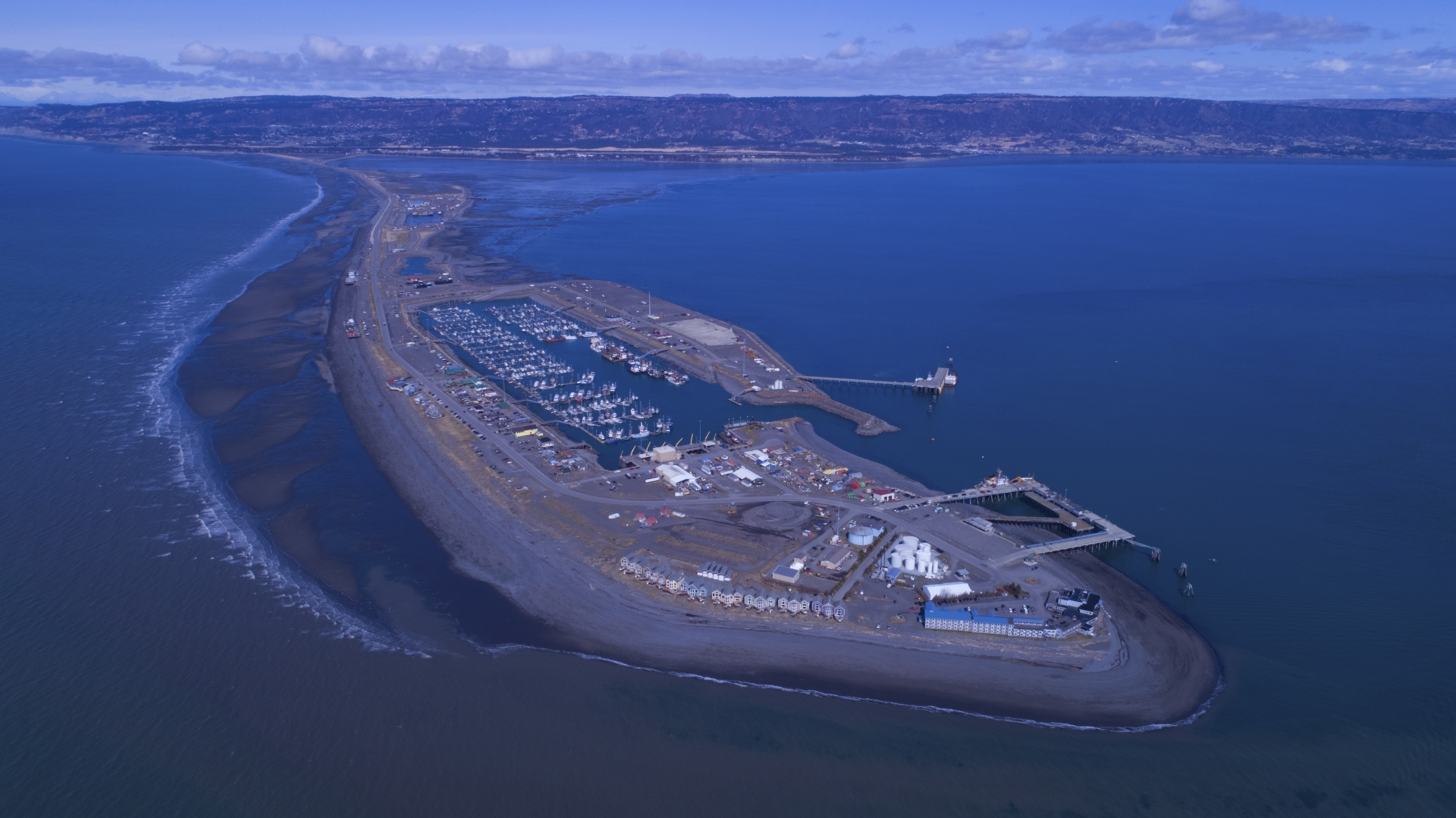 Homer Port & Harbor Aerial View