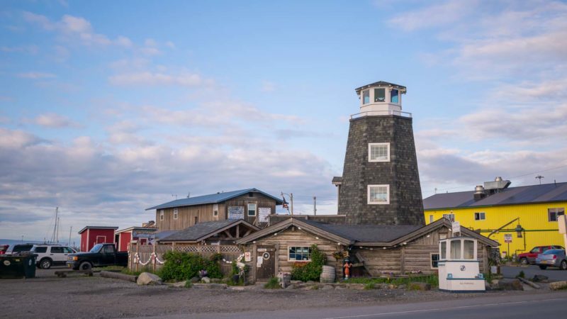 The Salty Dawg Saloon on Homer Spit