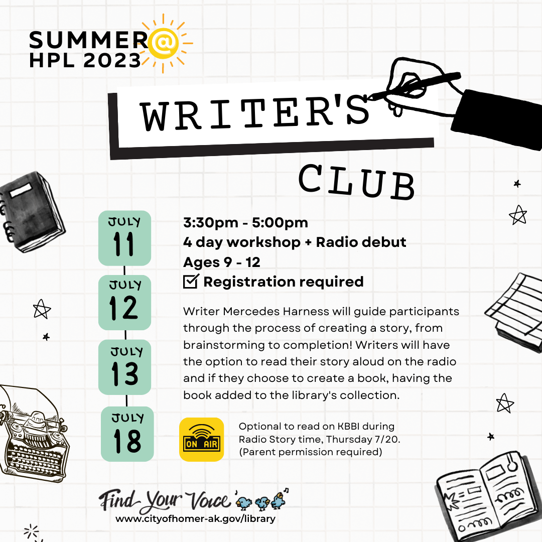Find your voice: writers club