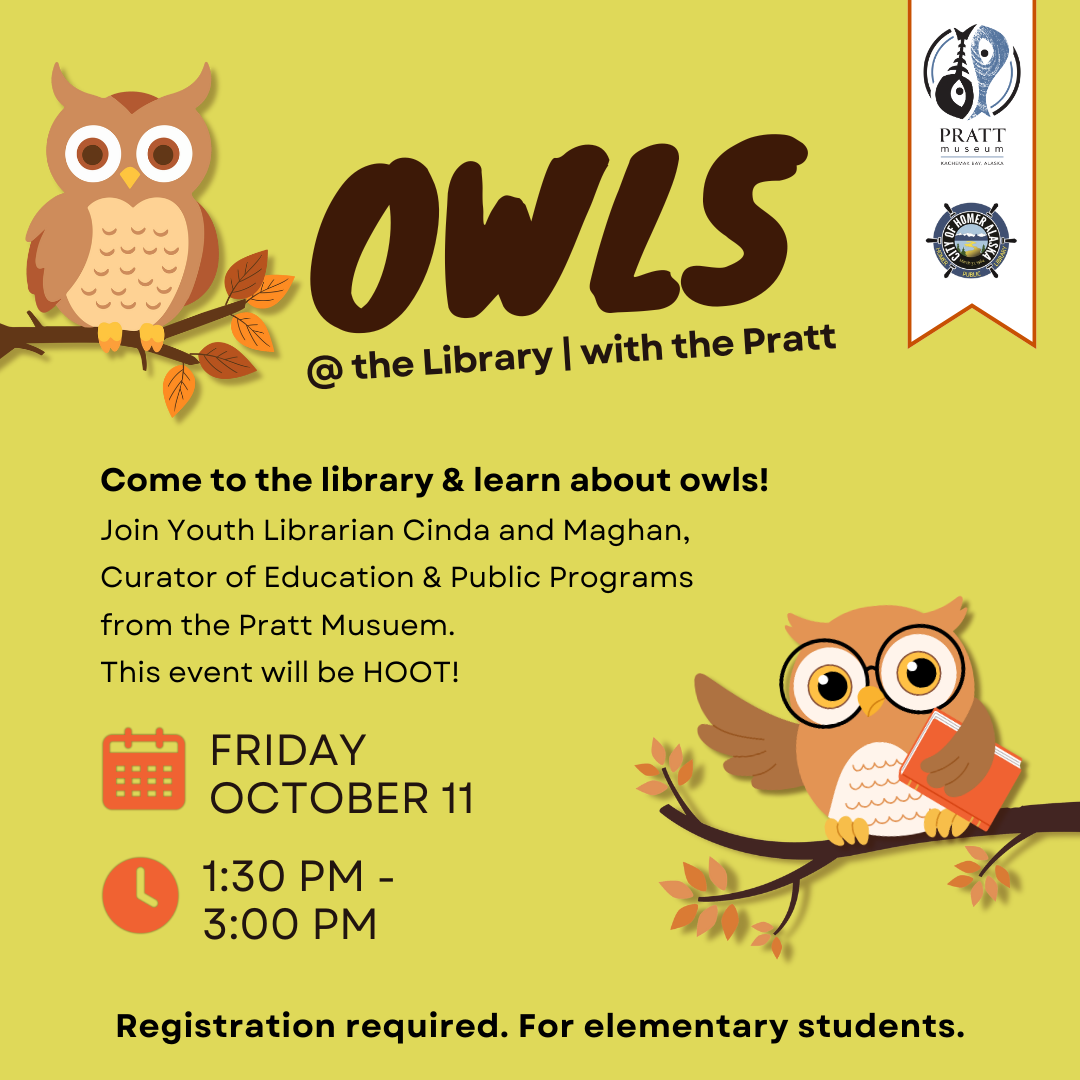 Owls at the Library