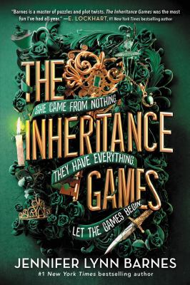 Cover of inheritance games by Jennifer Barnes
