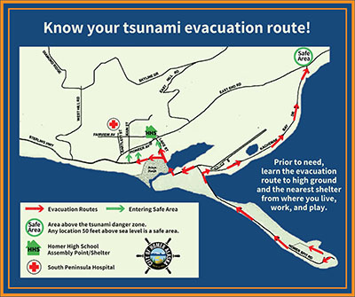 Tsunami Evacuation Route