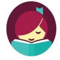 libby app logo of girl reading