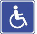 ADA Sign Icons - Wheelchair, Visually Impaired, Sign Language, Deaf