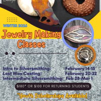 Jewelry classes winter 2026