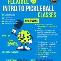 Flexible Intro to Pickleball