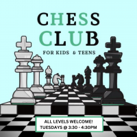 Chess Club For Kids, All Skill Levels Welcome!