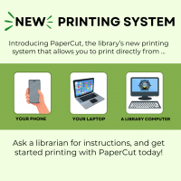Introducing PaperCut, the new printing system at HPL! Introducing PaperCut, the new printing system at HPL!