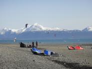 Kite Surfing at Mariner Park