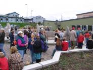 Entrance Plaza Crowd