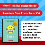 Raina Telgemeier Candidate Bio