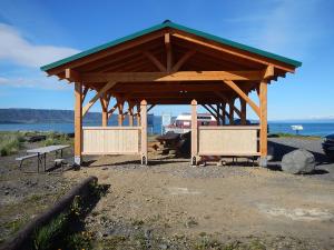 Kachemak Bay Water Trail Pavilion on Homer Spit