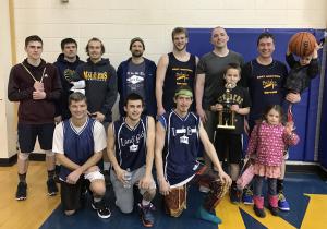 2017 Adult Basketball League Championship Team: Best Western Bidarka Inn Riptide