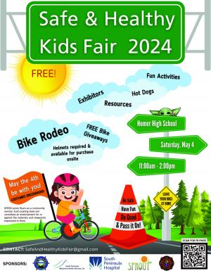 Safe & Healthy Kids Fair Flyer 2024