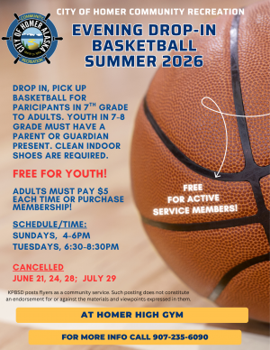 Evening Basketball summer 2026