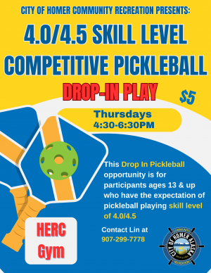 Competitive Pickleball