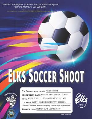 Elks Soccer Shoot