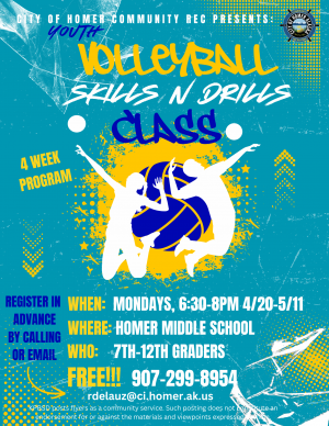 Youth Volleyball Class
