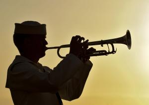 Trumpet player