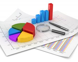 image of bar and pie charts