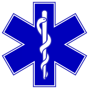 EMT1 Blue Star of Life