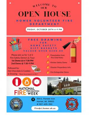 HVFD OPen House Flyer