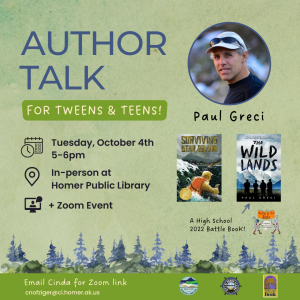 YA Author Talk Paul Greci