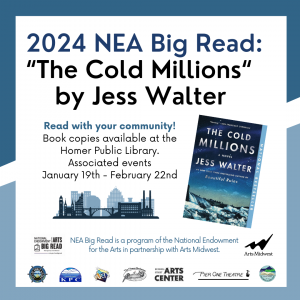 2024 NEA Big Read - The Cold Millions by Jess Walters