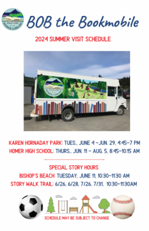 BOB the bookmobile summer 2024