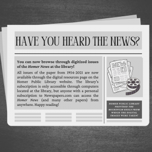 Homer News Digital Archive