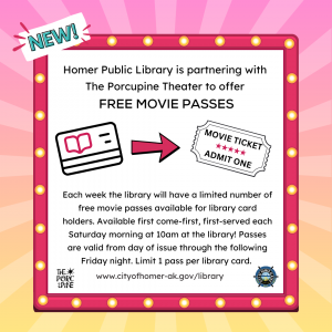 Movie Passes - NEW at HPL