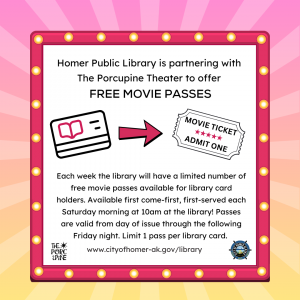 Movie Passes at HPL Movie Passes at HPL