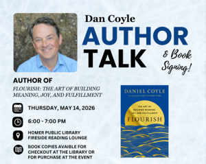 Author Talk with Dan Coyle, 5.14.2026