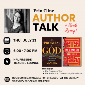 Author Talk Thursday, July 23rd at 6pm at Homer Public Library Author Talk Thursday, July 23rd at 6pm at Homer Public Library