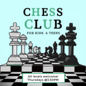 Chess Club For Kids, All Skill Levels Welcome! Chess Club For Kids, All Skill Levels Welcome!