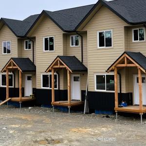 Newly constructed triplex 