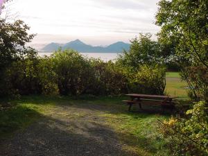 View to Kachemak Bay from a campsite at Karen Hornaday Park