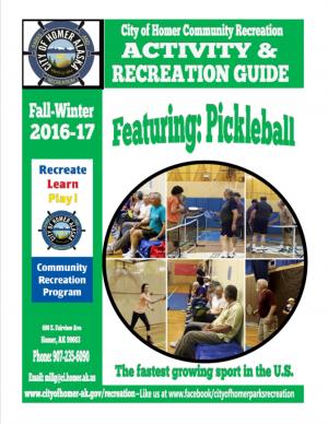 2016-17 Fall-Winter Activity & Recreation Guide Cover