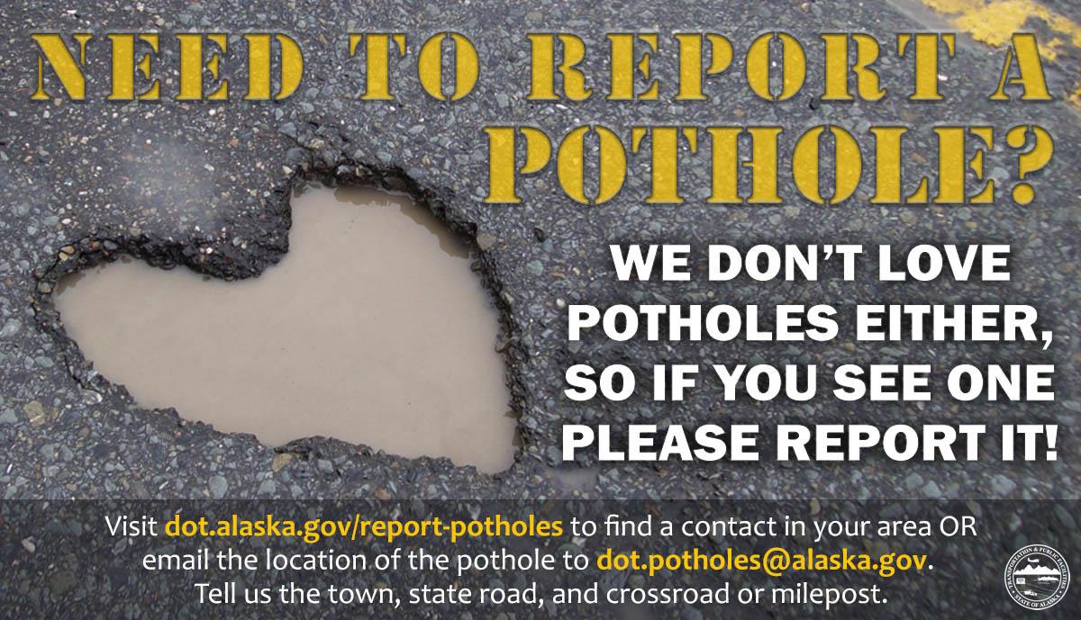 Pothole reporting Pothole reporting