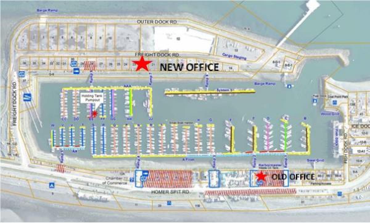 New Harbor Office Location & Address  City of Homer Alaska Official Website