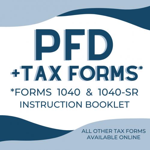 PFD & 1040 Tax Forms at the Library City of Homer Alaska Official Website
