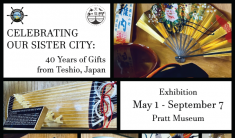 Pratt Museum Exhibit - 40 Years of Gifts from Teshio, Japan